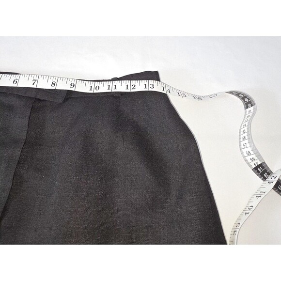 Vintage Barry Bricken Black Maxi Skirt Career Formal Office Women's Size 6 - Picture 4 of 9